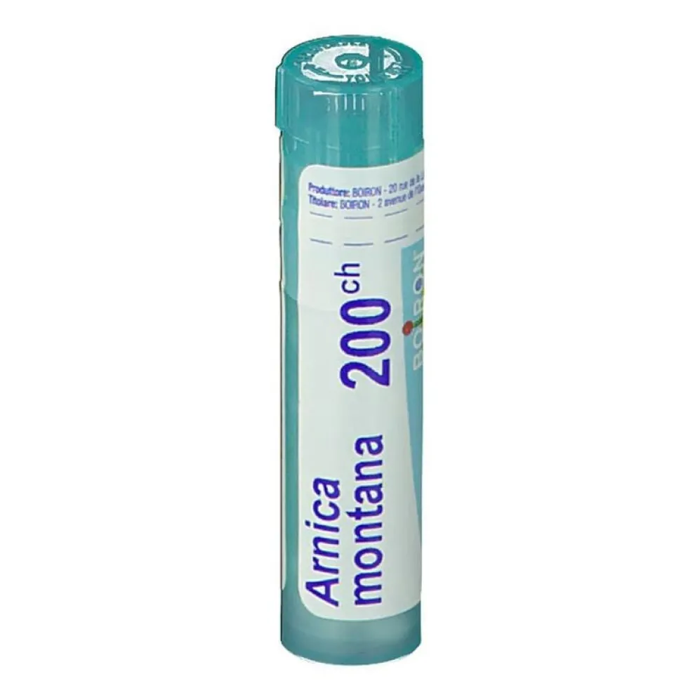 Boiron Arnica Montana 200CH - Medicinale omeopatico per traumi e dolori muscolari, 80 granuli