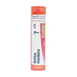 Boiron Arnica Montana 7CH - Rimedio omeopatico per traumi e dolori muscolari, 80 globuli da 4 g