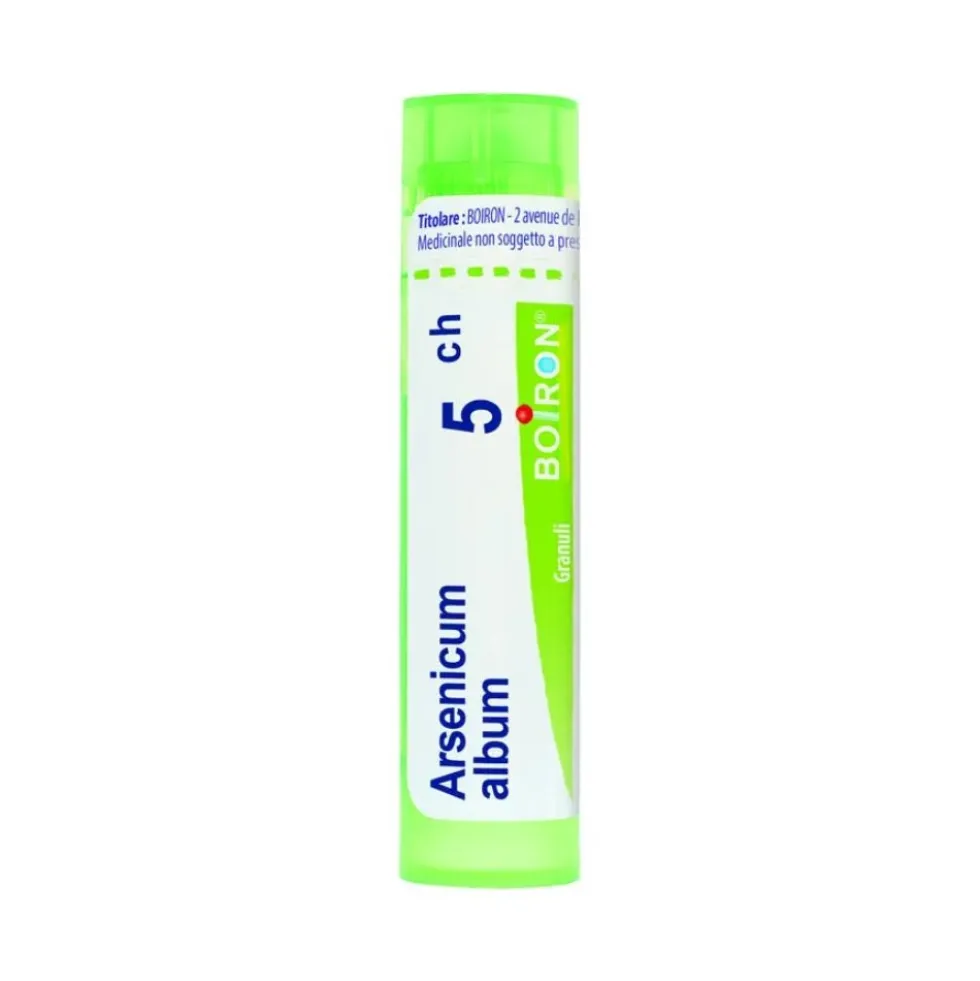 Boiron Arsenicum Album 5CH Rimedio Omeopatico in Granuli, 4g