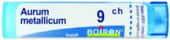 Boiron Aurum Metallicum 9 CH Rimedio omeopatico in granuliper la depressione lieve e l'affaticamento, 4g