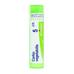 Boiron Carbo Vegetabilis 5Ch - Granuli omeopatici per gonfiore e gas addominale, 4 g
