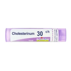 Boiron Cholesterinum 30 CH - Granuli omeopatici per colesterolo alto e circolazione, tubo da 4 g