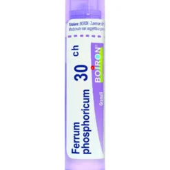 Boiron Ferrum Phosphoricum 30CH Medicinale Omeopatico, 80 granuli