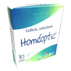 Boiron Homeoptic - Collirio omeopatico lenitivo e defaticante, 10 contenitori da 0,4 ml