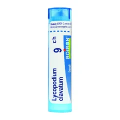 Boiron Lycopodium Clavatum 9ch Medicinale Omeopatico in Granuli Multidose, 4g