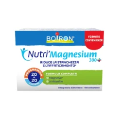 Boiron Nutri'Magnesium 300+ - Integratore per la stanchezza e l'affaticamento, 160 compresse