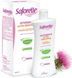 Boiron Saforelle Detergente Intimo Delicato Ultra Idratante Secchezza Vulvare, 500ml