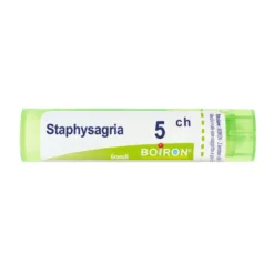 Boiron Staphysagria 5 CH - Medicinale omeopatico lenitivo e antinfiammatorio, 80 granuli