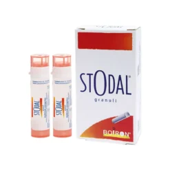 Boiron Stodal Granuli - Medicinale omeopatico per la tosse secca e produttiva, 2 tubi da 4 g