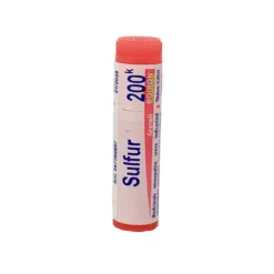 Boiron Sulfur 200K - Granuli omeopatici per uso orale, 1 contenitore monodose da 1 g