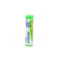 Boiron Thuya Occidentalis 200CH - Granuli omeopatici ad azione dermopurificante, 1 tubo da 1 g