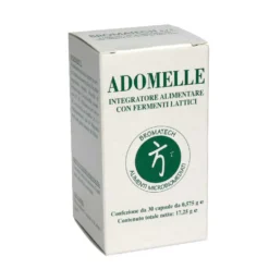 Bromatech Adomelle Integratore Con Fermenti Lattici, 30 Capsule