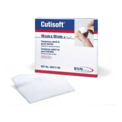 BSN Medical Cutisoft Compresse Sterili Di Garza Idrofila 10 cm X 10 cm 6 Pezzi