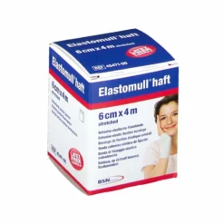 BSN Medical Elastomull Haft Benda Elastica Autoadesiva Forte 6m x 4cm, 1 Pezzo