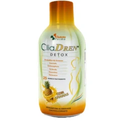 Budetta Farma Cliadren Detox - Integratore alimentare per la depurazione e il drenaggio, 500 ml