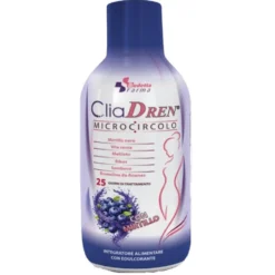 Budetta Farma Cliadren Microcircolo - Integratore per il microcircolo e il drenaggio, 500 ml