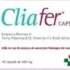 Budetta Farma Cliafer - Integratore per la gravidanza e l'allattamento, 40 capsule da 390 mg