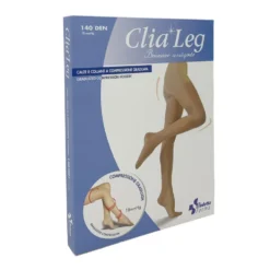Budetta Farma CliaLeg - Autoreggente 140 Denari 18mmHg Taglia 3 Colore Clear