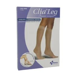Budetta Farma CliaLeg - Gambaletto 140 den 18mmHg Taglia 3 colore Playa