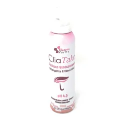 Budetta Farma Cliatake - Schiuma detergente per l'igiene intima ad azione lenitiva, 150 ml