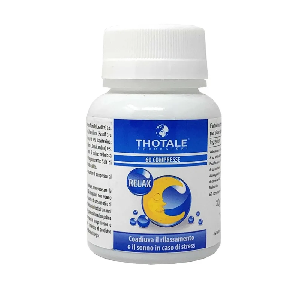 Budetta Pharma Thotale - Relax Integratore Alimentare, 60 Compresse