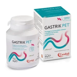 Candioli Gastrik Pet Mangime Complementare per Cani e Gatti, 30 compresse