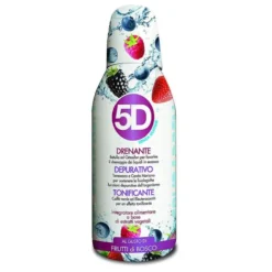 Cantassium 5D Depuradren ai frutti di bosco - Integratore alimentare drenante e depurativo, 500 ml