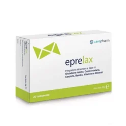 Carepharm Eprelax - Integratore alimentare per la funzione epatica e digestiva, 20 compresse