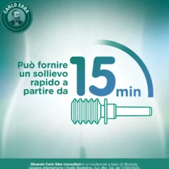 Carlo Erba Glicerolo Carlo Erba Adulti 6,75g Soluzione Rettale, 6 Clismi