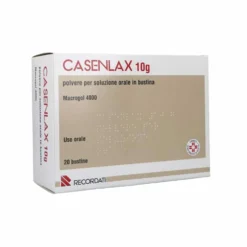 Casenlax 10g Macrogol 4000 Trattamento Stipsi di Adulti e Bambini, 20 Bustine