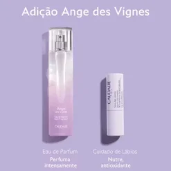 Caudalie Duo Ange des Vignes - Cofanetto con profumo e trattamento labbra nutriente, 50 ml e 4,5 g