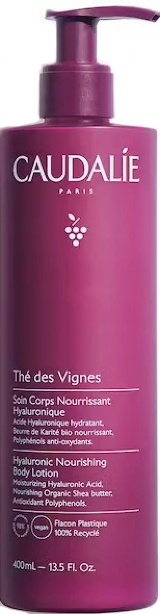 Caudalie The Des Vignes - Trattamento Corpo Ialuronico Nutriente, 400ml