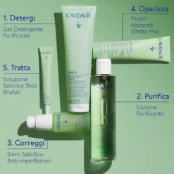 Caudalie Vinopure Gel Detergente Purificante all'Acido Salicilico, 75ml