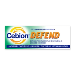 Cebion Defend Integratore Difese Immunitarie, 12 Compresse Effervescenti