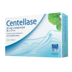 Centellase 30mg Insufficienza venosa e Fragilità Capillare, 30 Compresse