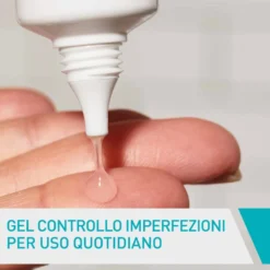 CeraVe Acne Gel Controllo Imperfezioni Brufoli e Pori, 40ml