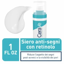 CeraVe Acne Siero Anti-Segni con Retinolo, 30ml