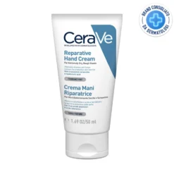CeraVe Crema Mani Riparatrice Idratazione Intensa con Acido Ialuronico, 50ml
