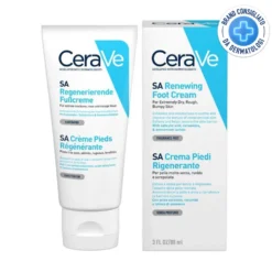 CeraVe Crema Piedi Rigenerante Pelle Molto Secca e Danneggiata, 88ml