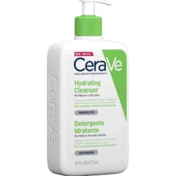 CeraVe Detergente Idratante Viso Pelle da Normale a Secca, 473ml