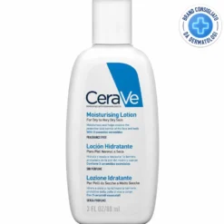 CeraVe Lozione Idratante Corpo Pelle da Secca a Molto Secca, 88ml
