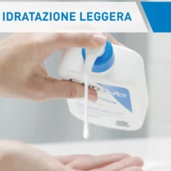 CeraVe Lozione Idratante Corpo Pelle da Secca a Molto Secca, 236ml