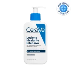 CeraVe Lozione Idratante Intensiva per Pelle Secca e Molto Secca con Prurito Idrata e Dona Sollievo, 236ml