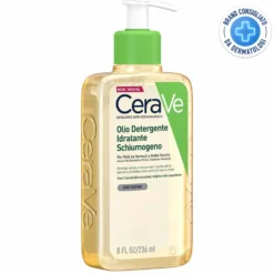 CeraVe Olio Detergente Idratante Deterge Idrata e Lenisce con 3 Ceramidi, 236ml