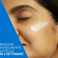 CeraVe Skin Renewing Cream Crema Viso con Peptidi Idratante Primi Segni dell'Età, 50ml