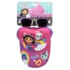 Cerdà Gabby's Dollhouse - Set per la protezione solare, 1 cappello e 1 paio di occhiali da sole
