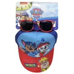 Cerdà Paw Patrol cappello e occhiali da sole - Set di accessori per la protezione solare, 2 pezzi