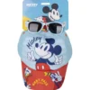 Cerdá Set Mickey - Accessori per la protezione solare, 1 cappello e 1 paio di occhiali da sole