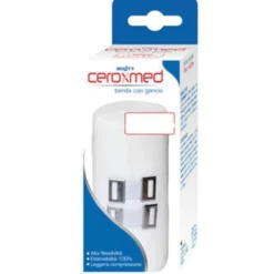 Ceroxmed Benda Elastica Con Fermabenda 6 cm X 4,5 m 1 Pezzo