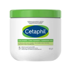 Cetaphil Crema Idratante - Crema per il viso e il corpo per la pelle secca e sensibile, 450 g